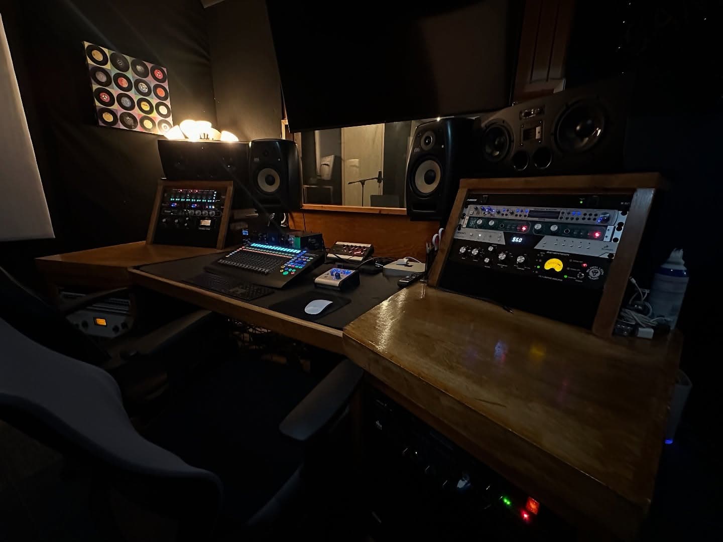 Control room at Sand City Studio